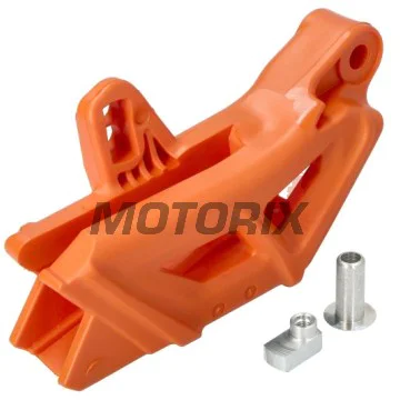 Vodítko řetězu -POLISPORT- oranžový, polyuretan, KTM SX, XC 85/250/300 2008-2023