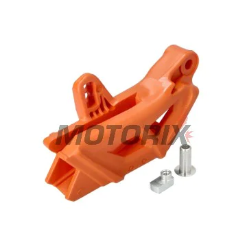 Vodítko řetězu -POLISPORT- oranžový, polyuretan, KTM SX, XC 85/250/300 2008-2023