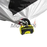Plachta na motocykl -OXFORD- Aquatex, černá/stříbrná, XL