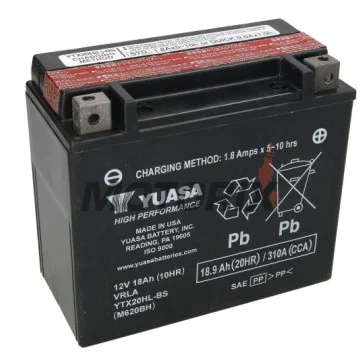 Akumulátor -YUASA- YTX20HL-BS, 19Ah 12V
