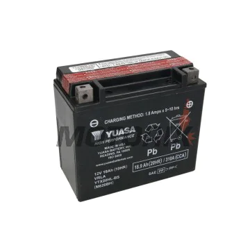 Akumulátor -YUASA- YTX20HL-BS, 19Ah 12V