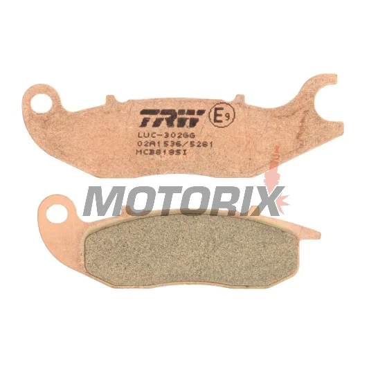 Brzdové destičky -TRW- MCB818SI, Derbi Mulhacen 125, Terra 125/125 Adventure, Honda CRF250L, CRF250M