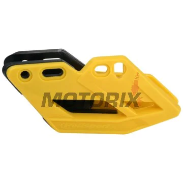 Vodítko řetězu -POLISPORT- žlutý, polyuretan, SUZUKI RM-Z 250/450 2005-2018