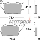 Brzdové destičky -BREMBO- 07BB02SP, BMW S1000RR (2016), KTM 890 Duke R (2020-2022)