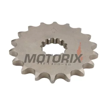 Přední pastorek -JT- JTF1180,18, 18 zubů, Triumph Adventurer 900 1996-2001, Daytona 750/1000 1991-1995, Daytona 900/1200 1993-1997, Daytona 955 1997-2006, Legend 900 1998-2001, Speed Triple 1050 2005-2017, 2019