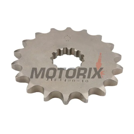 Přední pastorek -JT- JTF1180,18, 18 zubů, Triumph Adventurer 900 1996-2001, Daytona 750/1000 1991-1995, Daytona 900/1200 1993-1997, Daytona 955 1997-2006, Legend 900 1998-2001, Speed Triple 1050 2005-2017, 2019
