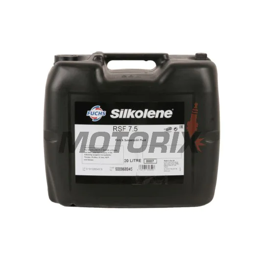 Olej do tlumičů -SILKOLENE- RSF, 7.5W, 20L