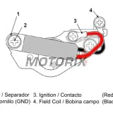 Regulátor dobíjení -DZE- regulátor dobíjení, 12V, KAWASAKI GPZ, ZG, ZL, ZR, ZRX, ZX, ZX-7R, ZX-7RR, ZX-9R; SUZUKI GSF, GSX, RF; TRIUMPH DAYTONA, LEGEND, SPEED TRIPLE, SPRINT, THUNDERBIRD; YAMAHA FJ 98-1200 1984-2013