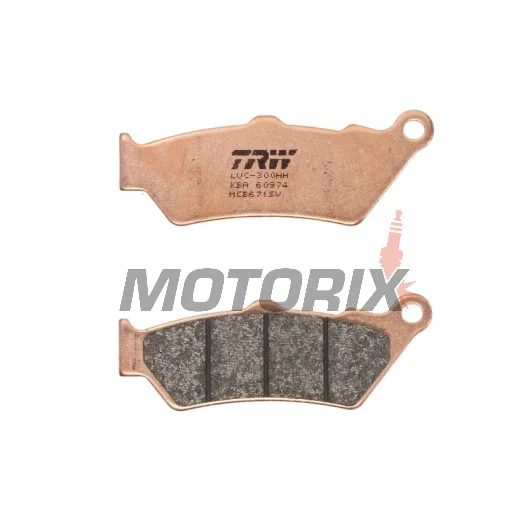 Brzdové destičky -TRW- MCB671SV, Aprilia Pegaso 650, BMW F 800 GS, Ducati Scrambler 800, Honda NX Dominator 650, KTM Adventure 990, Moto Guzzi California 1100, Triumph Rocket III 2300, Yamaha XT 660R (1976-2020)