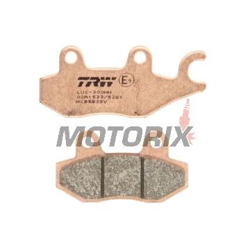 Brzdové destičky -TRW- MCB582SV, ATK 250/260/406, CAN-AM Commander/Maverick 800/1000, Kawasaki Brute Force/KLX/KVF/Teryx, Suzuki DR/RM/LT-R, Yamaha TT/WR/XTZ/YFM/YFZ/YXR/YZ (1989-2020)