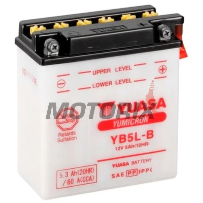 Akumulátor -YUASA- YB5L-B, 5Ah 12V