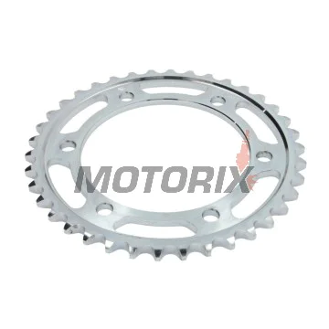 Zadní rozeta -JT- JTR499,38, 38 zubů, ocelový, Kawasaki VN 800 1995-2006, ZX 600 1993-2003, ZXR 750 1989, ZZR 500 1990-1996, ZZR 600 1990-2004, Suzuki GSX 1300 1999-2007, GSX-R 750 1996-1997, TL 1000 1997-2002