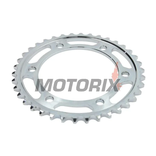 Zadní rozeta -JT- JTR499,38, 38 zubů, ocelový, Kawasaki VN 800 1995-2006, ZX 600 1993-2003, ZXR 750 1989, ZZR 500 1990-1996, ZZR 600 1990-2004, Suzuki GSX 1300 1999-2007, GSX-R 750 1996-1997, TL 1000 1997-2002