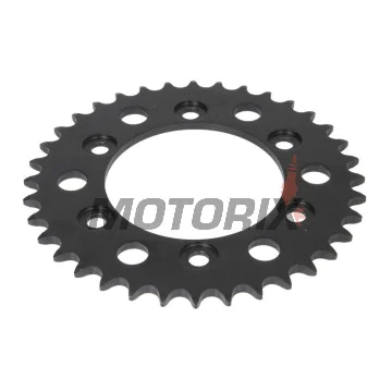 Zadní rozeta -JT- JTR735,36, 36 zubů, ocelový, Ducati 851 851 1989-1992, 888 888 1993-1994, 900 900 1991-1997, 907 907 1991-1992, MH 900 2002, Monster 400 2001-2008, Monster 600 1994-2001, Monster 620 2002-2006, Monster 695 2007-2008