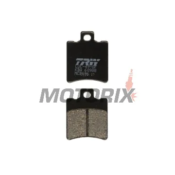 Brzdové destičky -TRW- MCB696, Aprilia SR/Leonardo/Gulliver, Benelli K2/Velvet, Gilera Runner/NRG/Typhoon, Honda SH/X8R, Malaguti F10/F12/Ciak, Piaggio NRG/TPH/Typhoon/Zip, Suzuki Katana (1992-2018)
