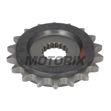 Přední pastorek -JT- JTF423,18RB, 18 zubů, s gumový tlumič, Suzuki GSX 1300 2008-2012, 2018-2024, GSX 1340 2008-2017