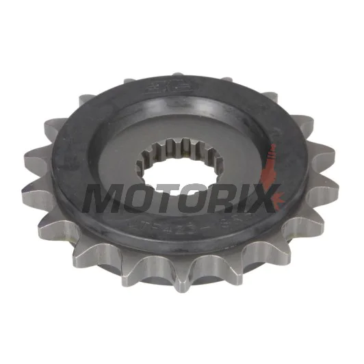 Přední pastorek -JT- JTF423,18RB, 18 zubů, s gumový tlumič, Suzuki GSX 1300 2008-2012, 2018-2024, GSX 1340 2008-2017