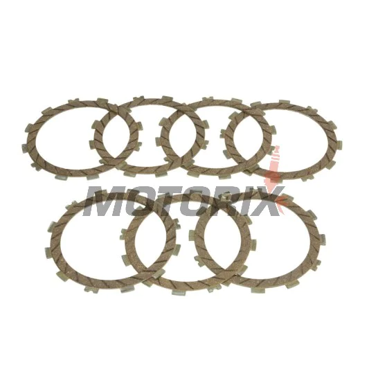 Sada spojkových lamel -FERODO- FCD0485, KAWASAKI H1, H1-A, H1-B, H1-D, KH, KL, KLT, KX, Z 125-500 1969-1994