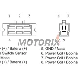 Regulátor dobíjení -DZE- regulátor dobíjení, 12V, 25A, HONDA XLV, XRV 600/650 1988-1990