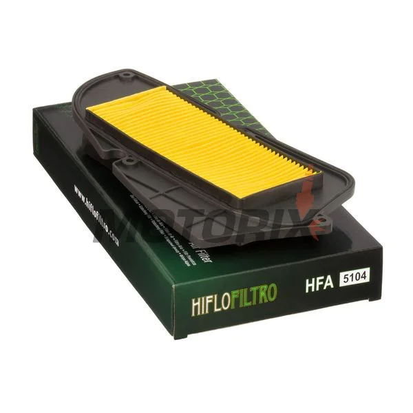 Vzduchový filtr -HIFLO FILTRO- HFA5104, Peugeot LXR 125-200, SYM HD 125-200 (2003-2015)