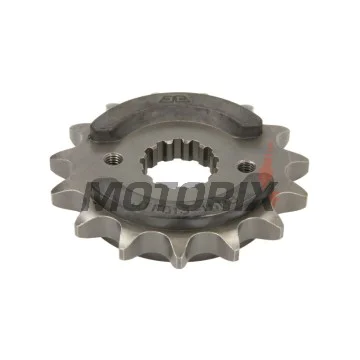Přední pastorek -JT- JTF513,15RB, 15 zubů, s gumový tlumič, Cagiva Raptor 1000 2001-2006, V-Raptor 1000 2001-2006, X-Raptor 1000 2002-2003, X-Tra Raptor 1000 2001-2005, Kawasaki GPX 500 1988, GPX 600 1988-1990, 1993-2000, GPX 750 1987-1988