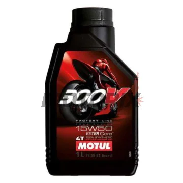 Motorový olej -MOTUL- 15W50, plná syntetika + ester, 1L