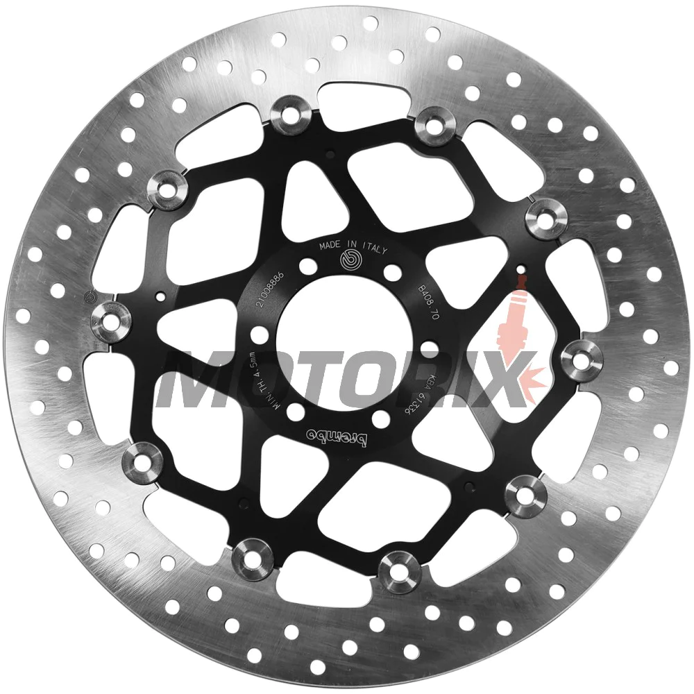 Brzdový kotouč -BREMBO- 78B40870, Aprilia Mana, RS, RSV, Shiver, Tuono/Benelli TnT, Tornado/Cagiva Mito/Ducati Monster, SS, ST, Sport/KTM Duke, RC8, Super Duke/Moto Guzzi V11/Yamaha FZR, TDR, XJR (1987-2015)