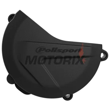 Chránič víka spojky -POLISPORT- černý, HUSQVARNA TC, TE, TX; KTM EXC, SX, XC, XC-W 125/150/200 2016-2018
