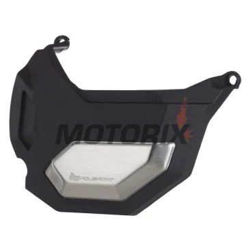 Chránič víka spojky -POLISPORT- černý, HONDA NC 700/750 2014-2020