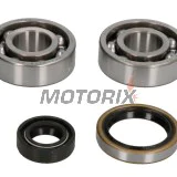 Sada ložisek a gufer klikové hřídele -HOT RODS- KTM 50 SX (13-23); 50 SX Mini (13-23); MC 50 (21-23); TC 50 (17-23); TC 50 Mini (18-23)