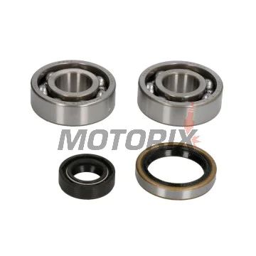 Sada ložisek a gufer klikové hřídele -HOT RODS- KTM 50 SX (13-23); 50 SX Mini (13-23); MC 50 (21-23); TC 50 (17-23); TC 50 Mini (18-23)
