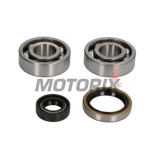 Sada ložisek a gufer klikové hřídele -HOT RODS- KTM 50 SX (13-23); 50 SX Mini (13-23); MC 50 (21-23); TC 50 (17-23); TC 50 Mini (18-23)