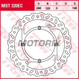 Brzdový kotouč -TRW- MST320EC, 260mm, Husqvarna CR/WR/WR-E 125-360 2T + SM/SMS 125 + TC/TE/TXC 250-630 4T (2000-2014)