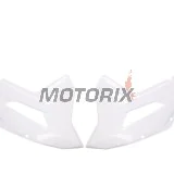 Přední boční plasty -POLISPORT- bílé, HONDA CRF 450 2022-2023
