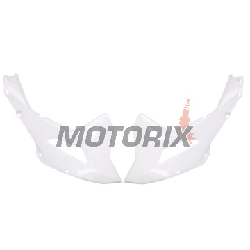 Přední boční plasty -POLISPORT- bílé, HONDA CRF 450 2022-2023