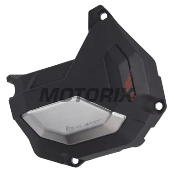 Chránič víka statoru -POLISPORT- černý, KAWASAKI NINJA, Z 650 2017-2021