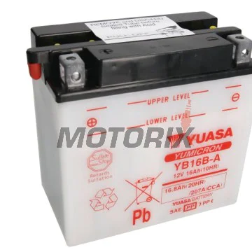 Akumulátor -YUASA- YB16B-A, 17Ah 12V