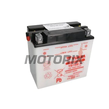 Akumulátor -YUASA- YB16B-A, 17Ah 12V