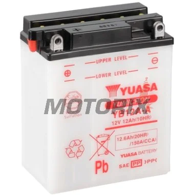 Akumulátor -YUASA- YB12A-A, 13Ah 12V