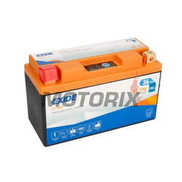 Akumulátor -EXIDE- ELT9B, 42Wh (3Ah), 12V, Lithium-ion