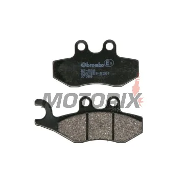 Brzdové destičky -BREMBO- 07056, Piaggio Vespa Beverly / GTS / GTV / X8 / X9 / X-Evo, Gilera Runner / Nexus, Aprilia SR / SRV / Sportcity, Peugeot Geopolis, Derbi Boulevard, Beta Alp / RR, Rieju RS-2 / SMX (1976-2016)