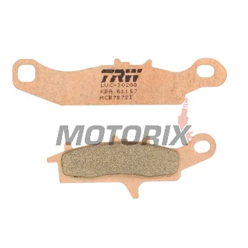 Brzdové destičky -TRW- MCB757SI, Kawasaki Brute Force 650, KFX 450R/700 V-Force, KVF/Prairie 650-700; Suzuki LT-V 700 Twin Peaks, Polaris Ranger RZR 800