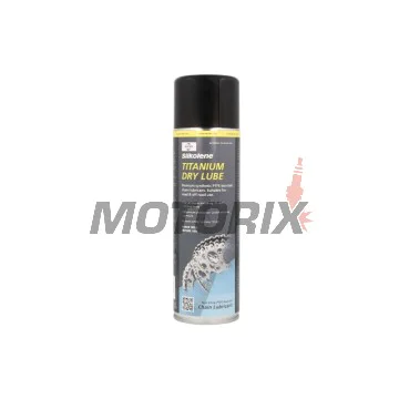 Sprej na mazání řetězu -SILKOLENE- TITANIUM DRY LUBE, 0.5L
