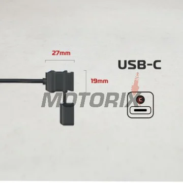 USB adaptér -OXFORD- 12V, 3Ah (type C)